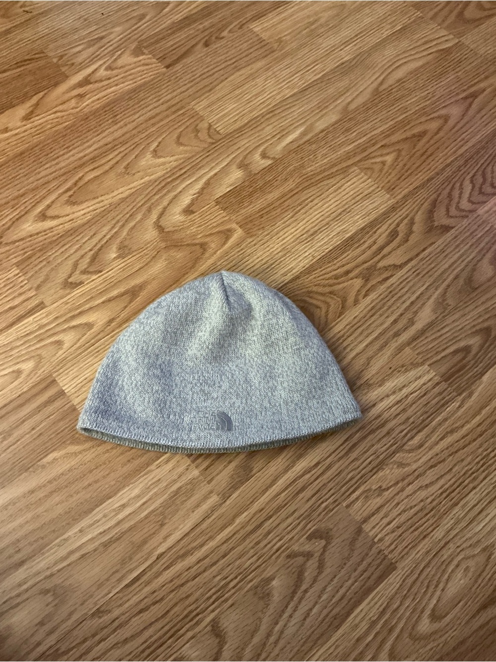 The North Face Heather Gray Knit Beanie